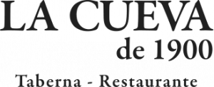 Logo negro de la cueva 1900 - Sabor Granada