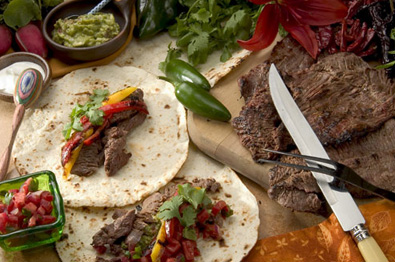 Receta de Carne asada con guarnición de tomates secos - Sabor Granada