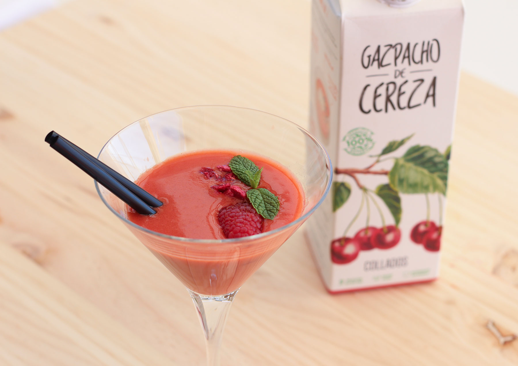 Receta para hacer Cherry Mery - Sabor Granada