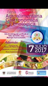 Feria Gastronomía y Enológica de Valle de Zalabi - Sabor Granada