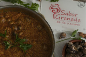 Receta para hacer arroz con caracoles - Sabor Granada
