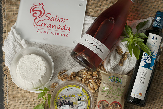 Productos para hacer Risotto de manzana y requesón con nueces - Sabor Granada