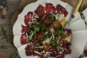 Carpaccio de ternera pajuna - Sabor Granada