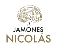 logo jamones nicolás - sabor granada