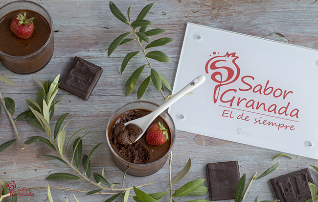 Mousse de chocolate - Sabor Granada