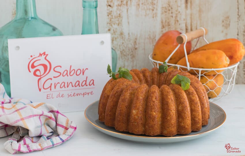 Receta de bizcocho de mango - Sabor Granada