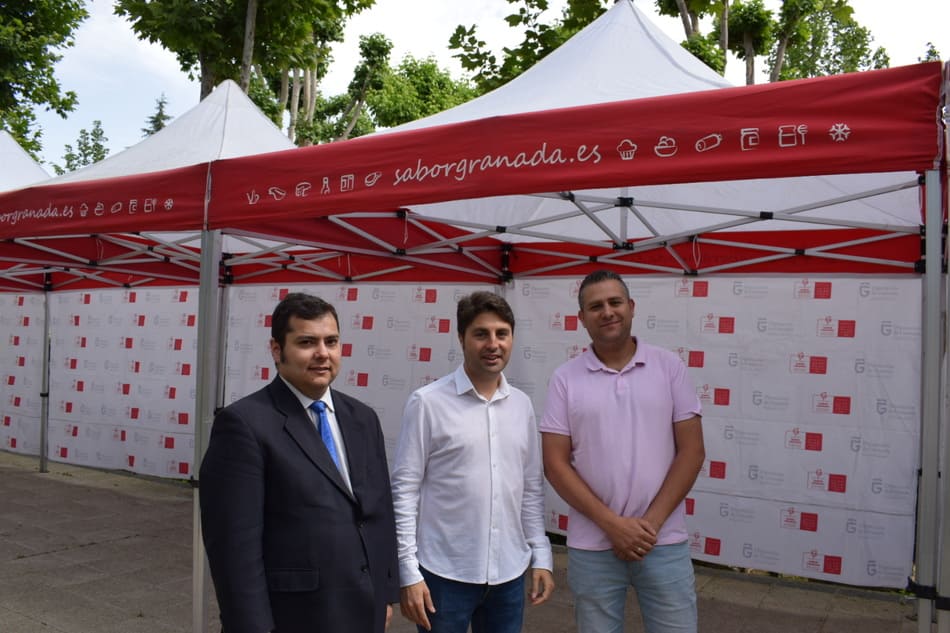 Feria de Guadix con productos Sabor Granada
