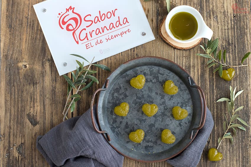 Receta de gominolas de AOVE - Sabor Granada