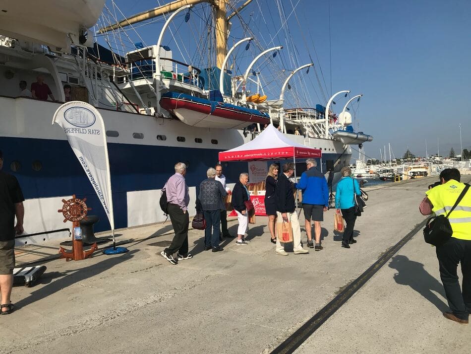 Sabor Granada en crucero de 200 personas