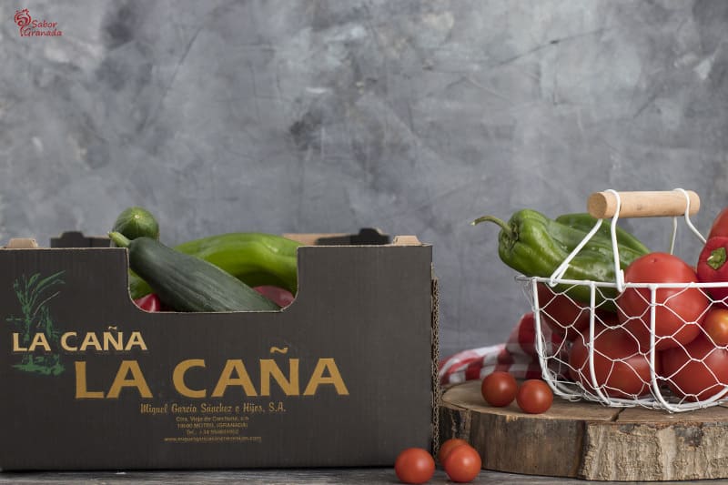 Caja de tomates La Caña - Sabor Granada