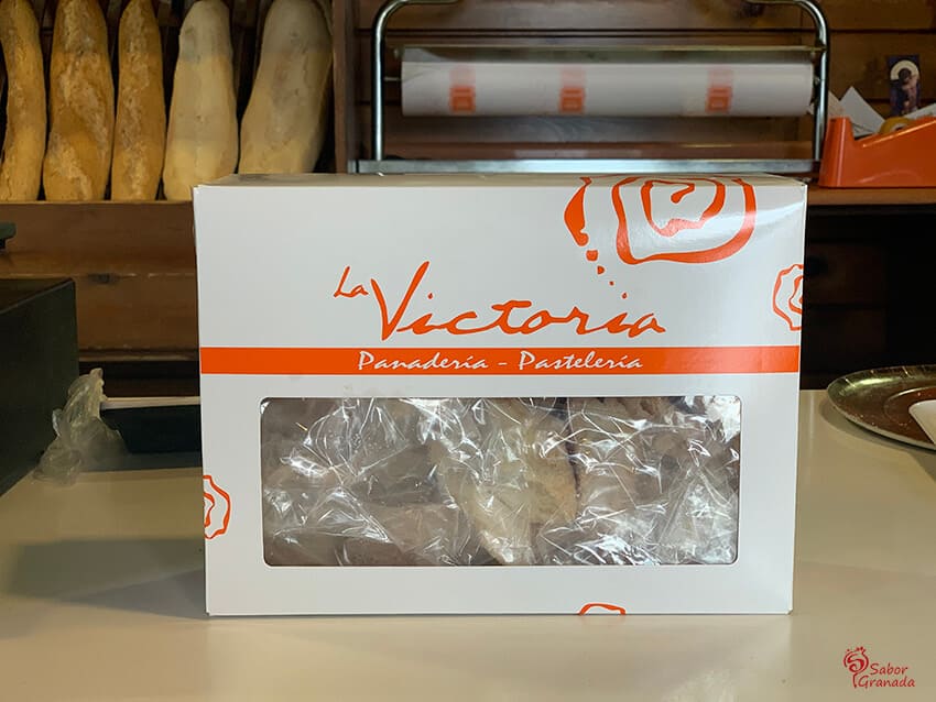 Envase de tostas de Panadería La Victoria - Sabor Granada