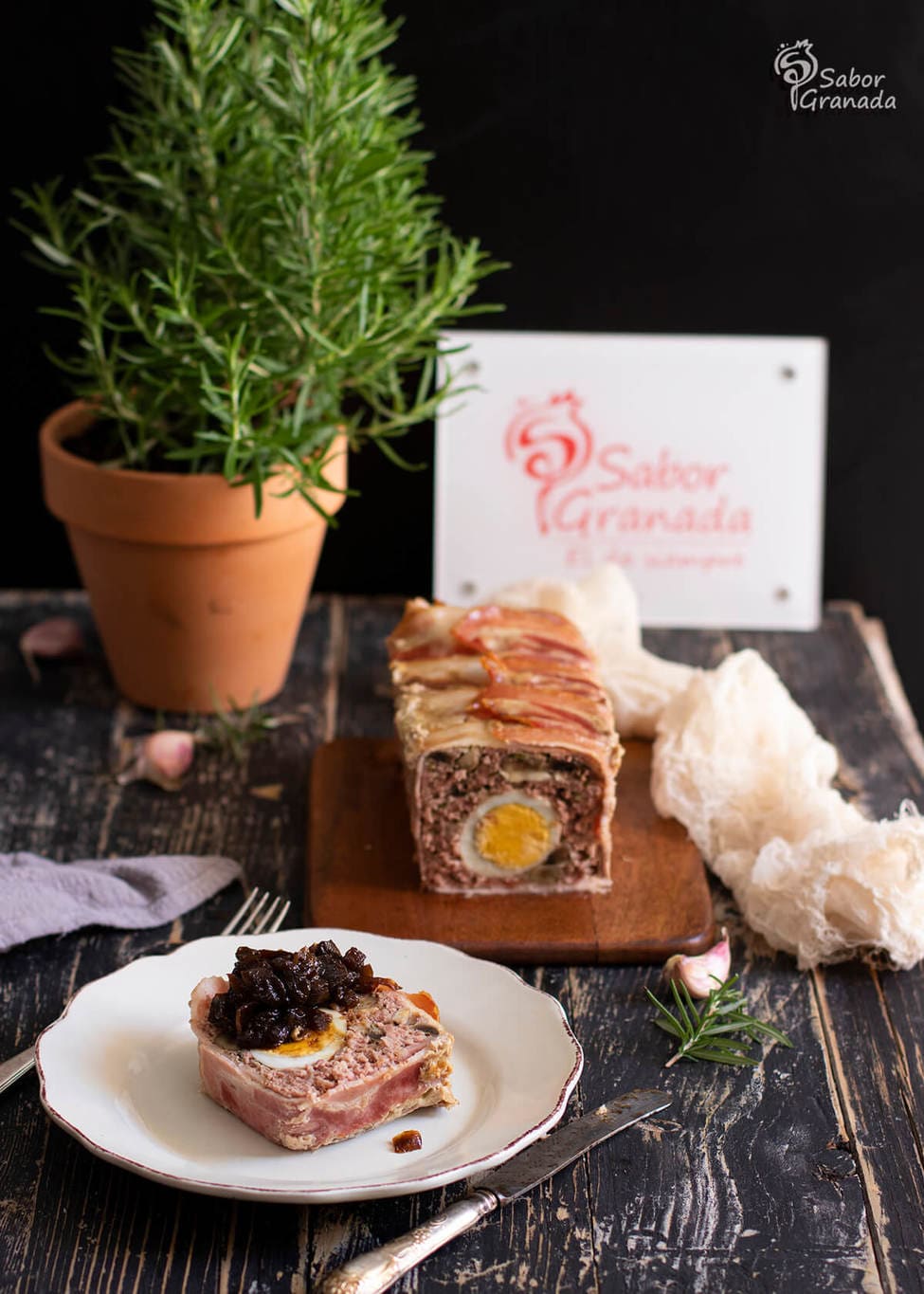 Receta de pastel de carne recién elaborado - Sabor Granada