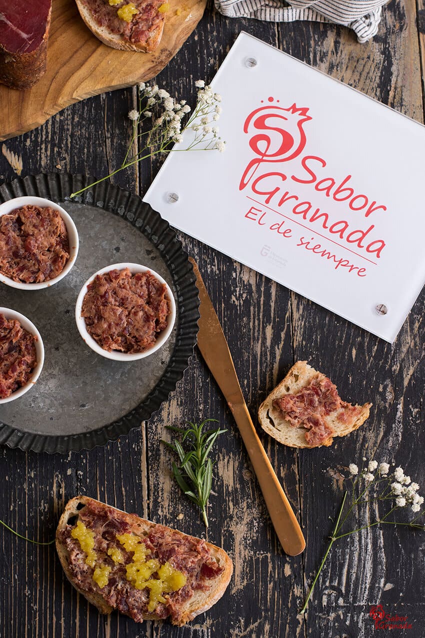 Paté de cecina de Graná - Sabor Granada