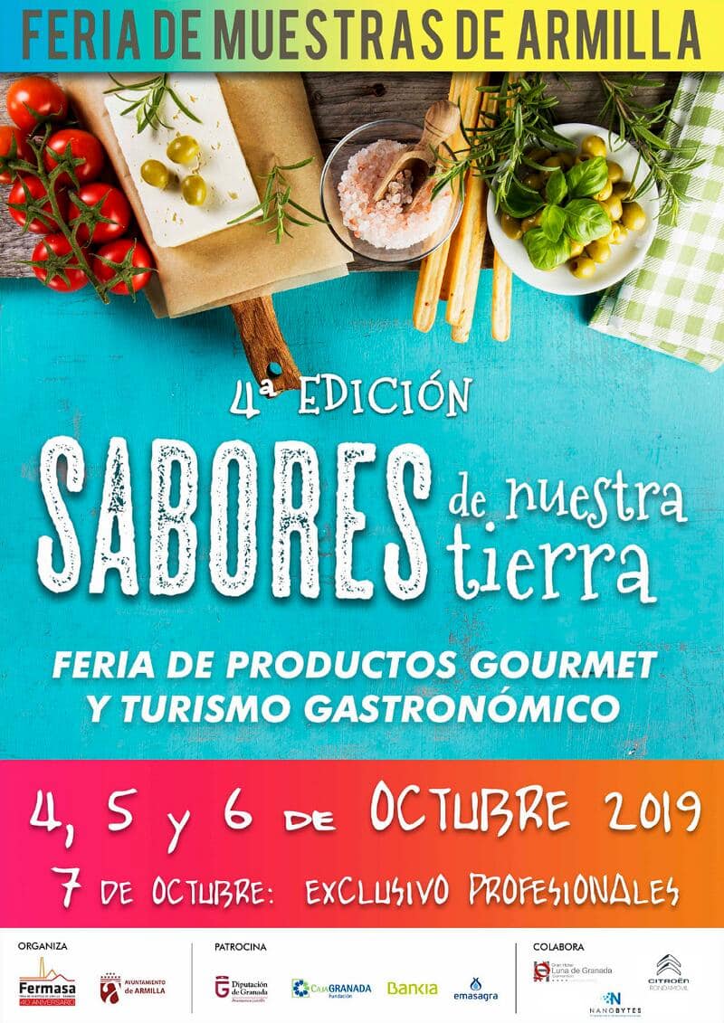 Feria de Muestras de Armilla 2019 y Sabores de nuestra tierra. Sabor Granada