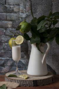 Sorbete de limón al champín - Sabor Granada