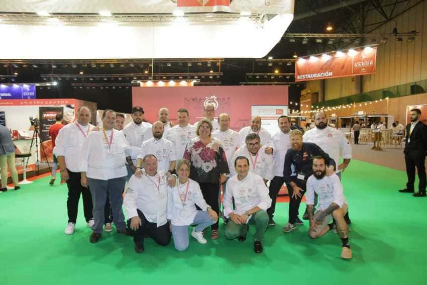 Participantes del stand de Sabor Granada en Andalucía Sabor
