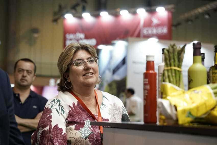 Ana Muñoz, diputada de Empleo y Desarrollo Sostenible, en Andalucía Sabor - Sabor Granada