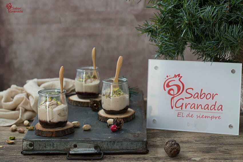 Receta de Yogur de foie con pistachos - Sabor Granada