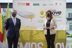 Momento de la Entrega de Premios AOVE Sabor Granada 2020