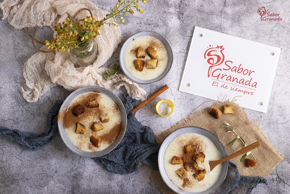 Cómo hacer gachas dulces de Todos los Santos - Sabor Granada