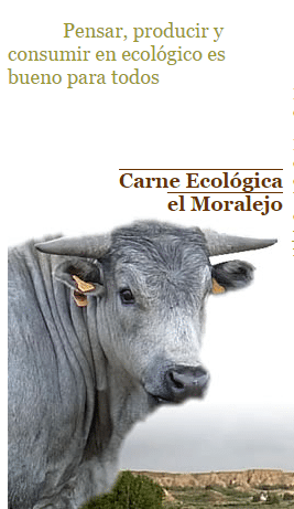 Banner publicitario de Carne Ecológica el Moralejo - Sabor Granada
