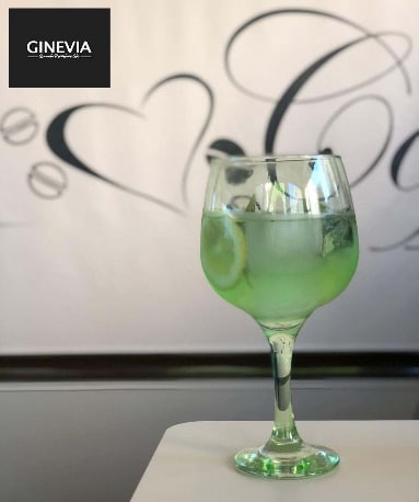 Copa de ginebra de stevia de Ginevia - Sabor Granada