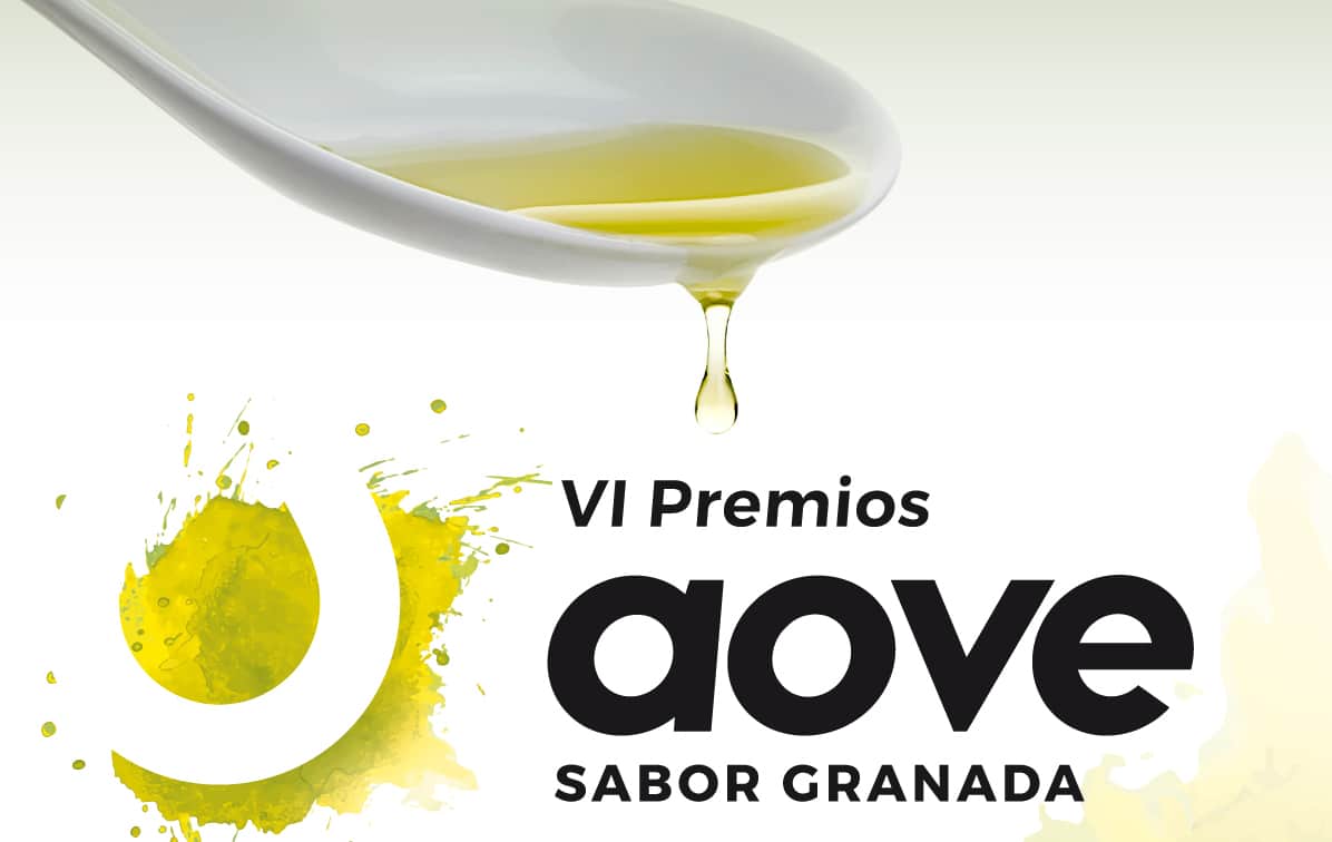 Banner de la sexta edición de los Premios AOVE - Sabor Granada