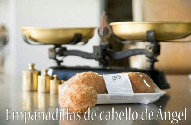 Empanadillas de cabello de ángel de Panadería Manolín - Sabor Granada