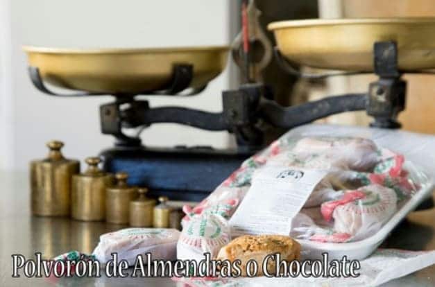 Polvorón de almendras o chocolate de Panadería Manolín - Sabor Granada