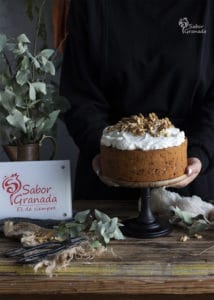 Tarta de zanahoria y nueces - Sabor Granada