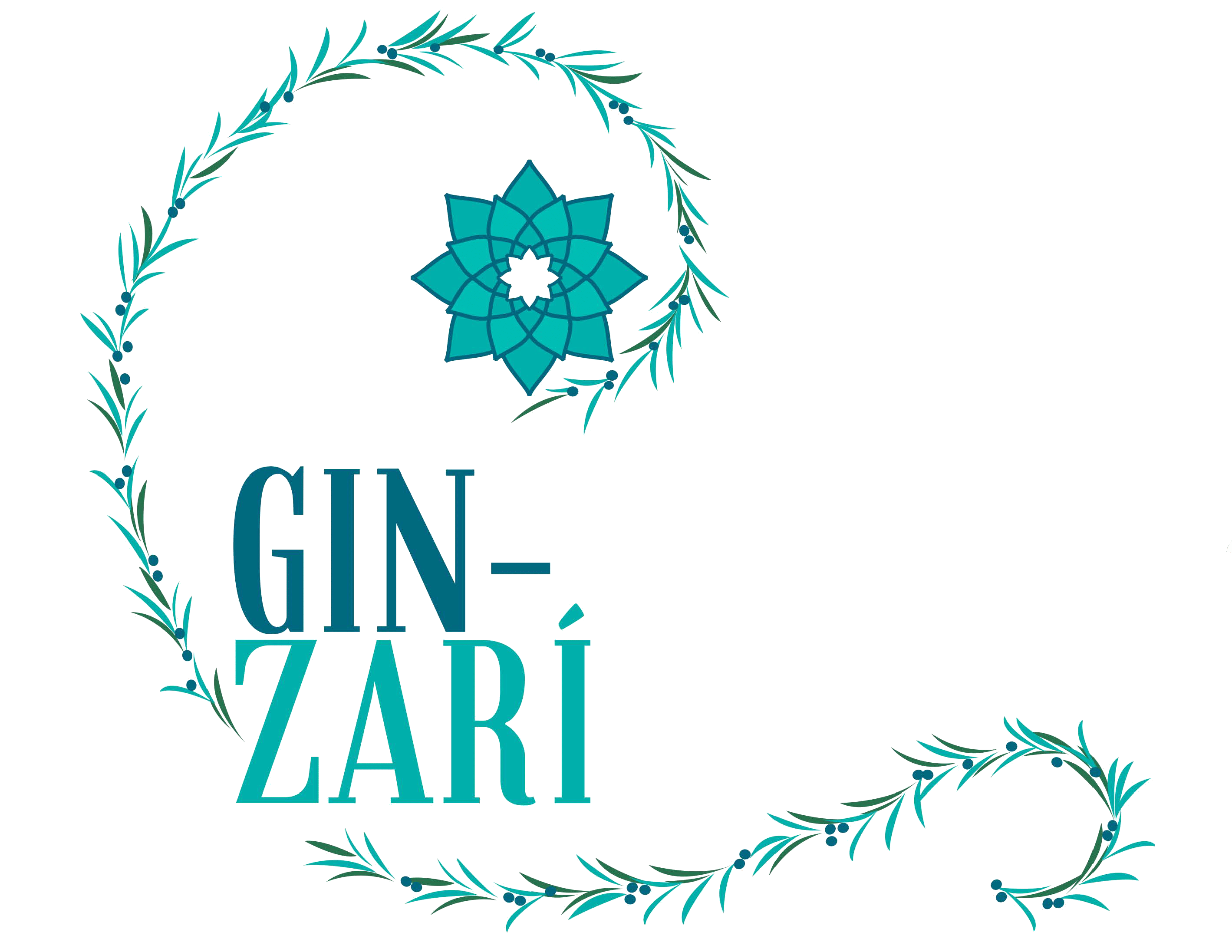 logo Gin-Zarí transparente - Sabor Granada