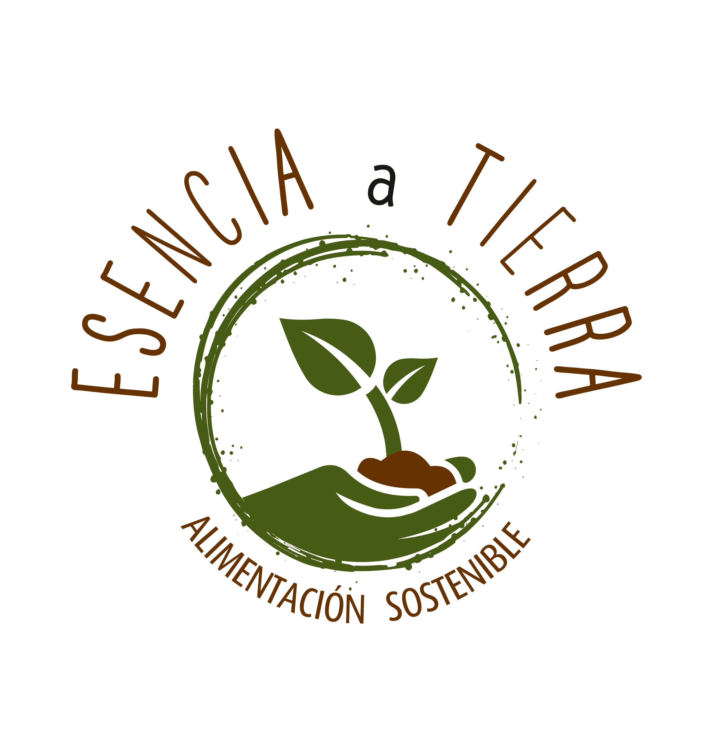 Logo Esencia a Tierra - Sabor Granada