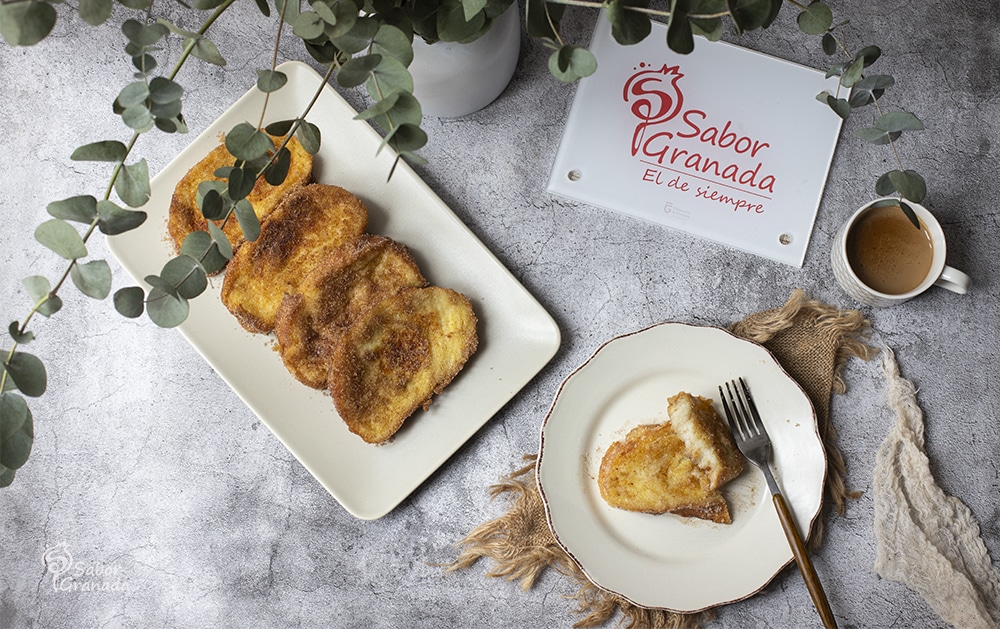 Receta para hacer torrijas tradicionales - Sabor Granada