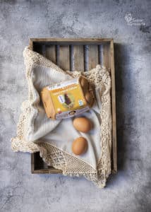 Huevos Garrido para hacer bizcocho de aguacate - Sabor Granada