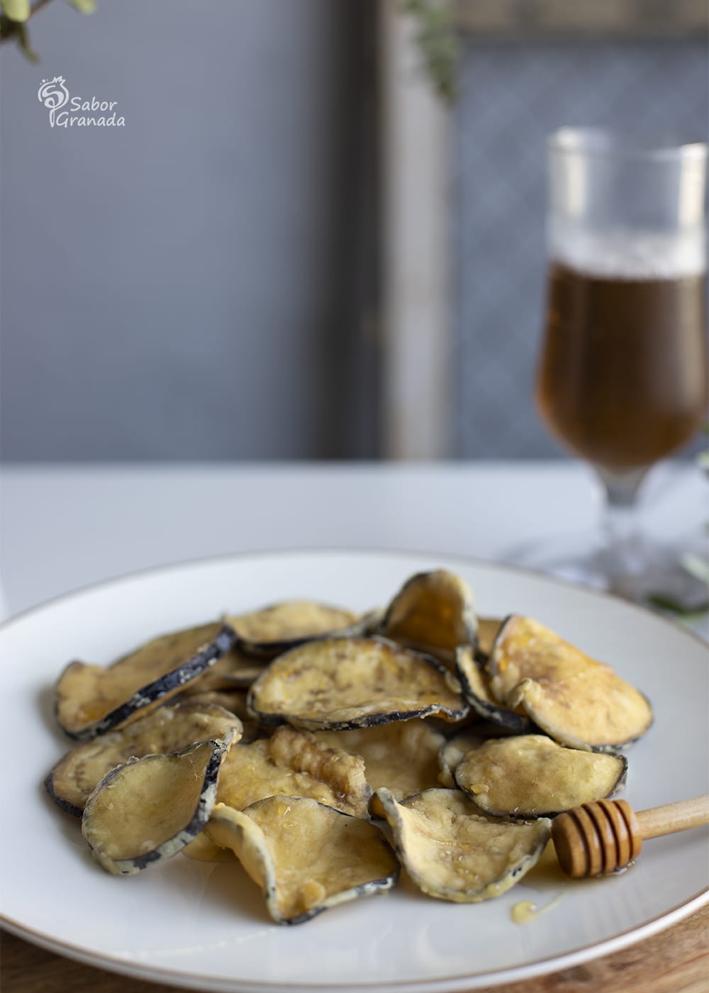 Plato de berenjenas con miel - Sabor Granada