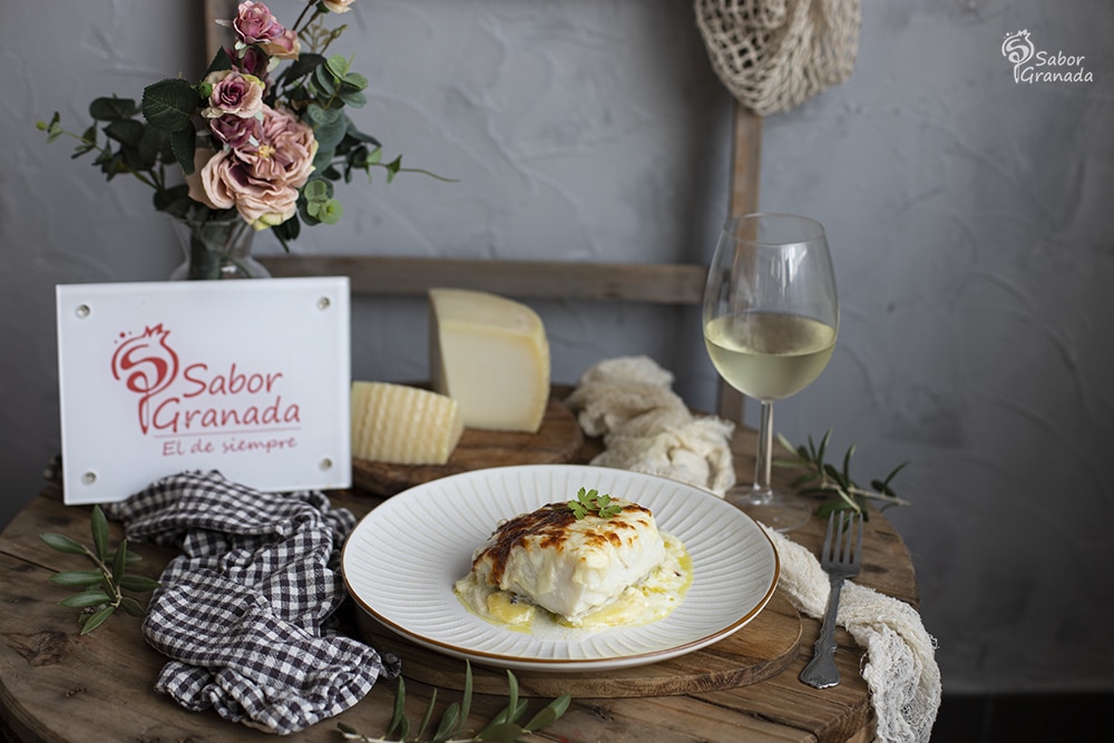 Receta para hacer bacalao gratinado - Sabor Granada