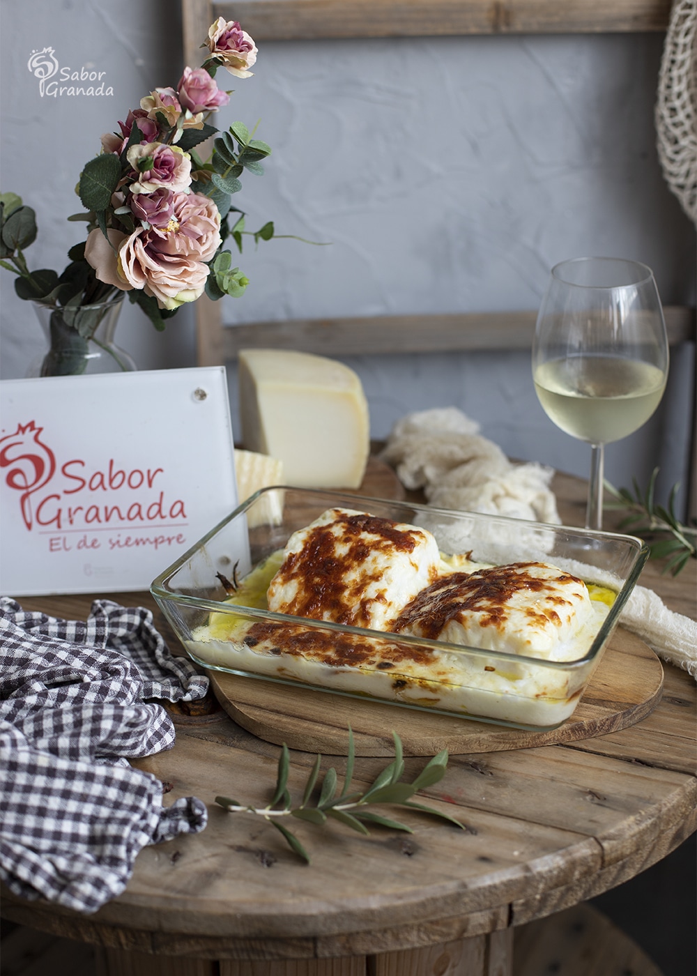 Bacalao gratinado - Sabor Granada