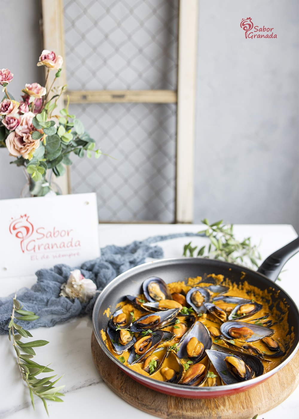 Mejillones al ron - Sabor Granada