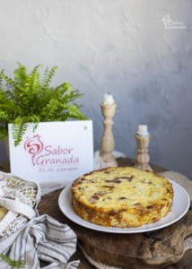 Pastel de patatas y jamón - Sabor Granada